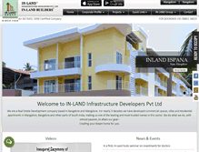 Tablet Screenshot of inlandbuilders.net